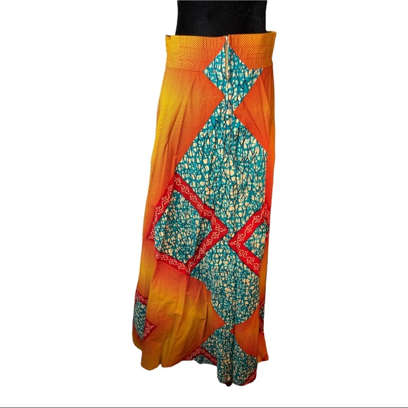 Rahyma African High Low Maxi Skirt NWT Juneteenth - Picture 6 of 8